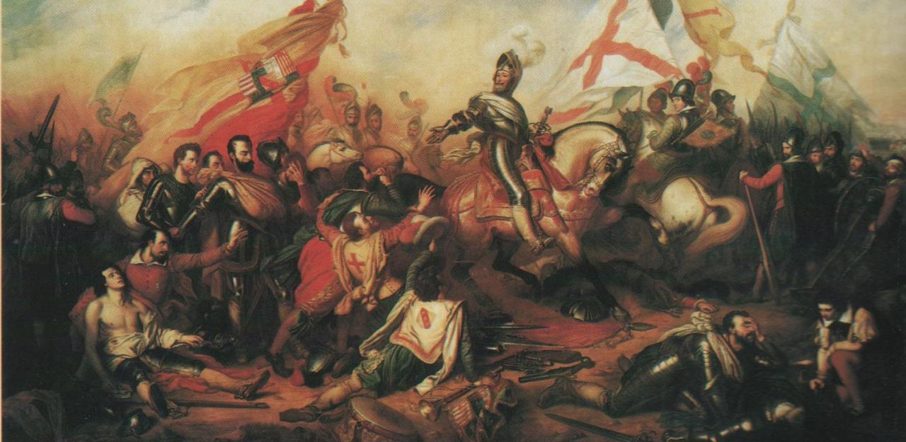 Bataille d'Ivry le 14 Mars 1590.