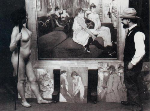 Lautrec et l un de ses modeles 1