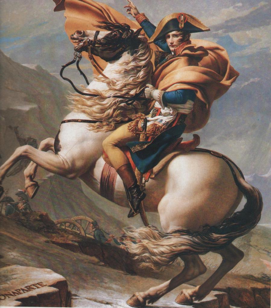 Bonaparte au col du Grand-Saint-Bernard.